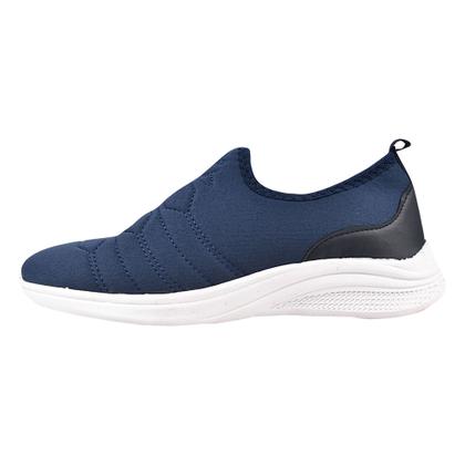Imagem de Tênis feminino meia calce fácil slip on leve flexível confortável para caminhada academia vl-01