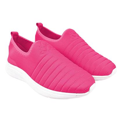 Imagem de Tênis feminino meia calce fácil slip on leve flexível confortável para caminhada academia vl02