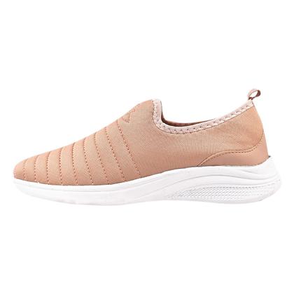Imagem de Tênis feminino meia calce fácil slip on leve flexível confortável para caminhada academia vl02