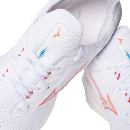 Imagem de Tênis Feminino Mizuno Sunrise Branco/Rosa