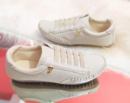 Imagem de Tenis feminino mocatenis confort elastico