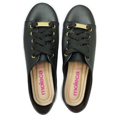 Imagem de Tenis Feminino Moleca Casual Napa Cadarço Conforto 5296.510