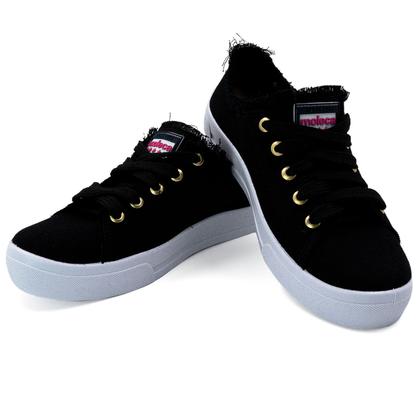 Imagem de Tênis Feminino Moleca Casual Sapatênis Conforto Estilo Original