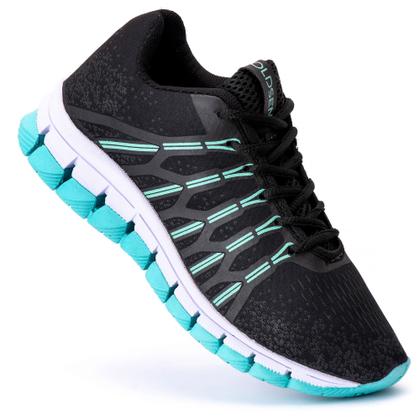 Imagem de tenis feminino oldsen impact confortavel leve macio para corrida caminhada lançamento OFERTA TOP
