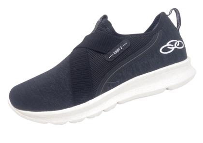 Imagem de Tênis Feminino Olympikus Calce Fácil Leve Elástico Macio Confortável  Academia Caminhada Treino Casual