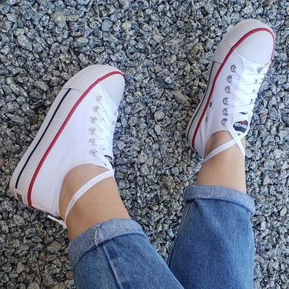 Imagem de Tênis Feminino Plataforma Super Star New York Low Branco