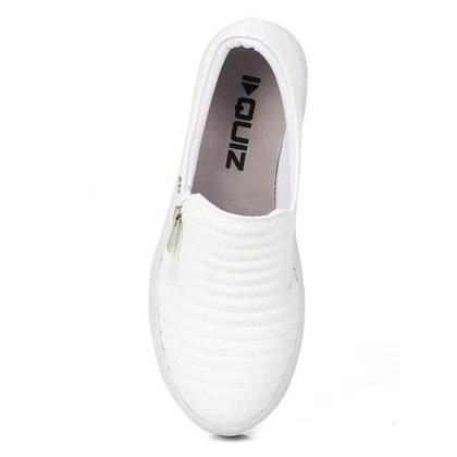 Imagem de Tênis Feminino Quiz Slip On Ziper Flatform 4cm