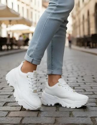 Imagem de Tênis Feminino Ramarim Chunck Básico Blogueira Moda Original 25-86201
