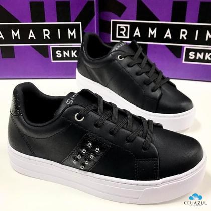 Imagem de Tênis Feminino Ramarim Plataforma Casual Clean Conforto