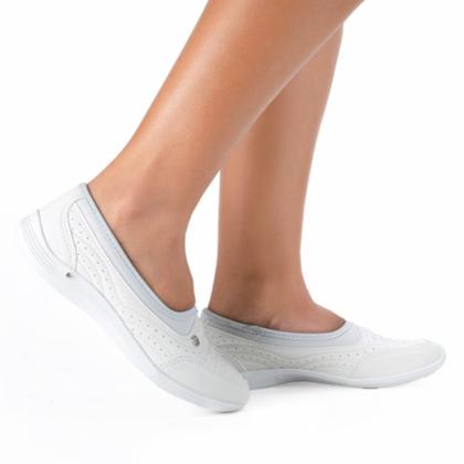 Imagem de Tênis Feminino Sapatilha Slip On Branco Kolosh C3182-0002