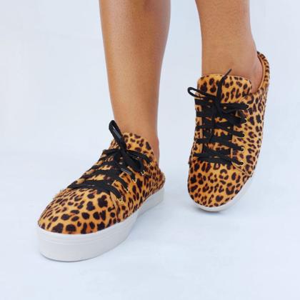 Imagem de Tenis Feminino Sapato Tênis Mule Casual Estampado