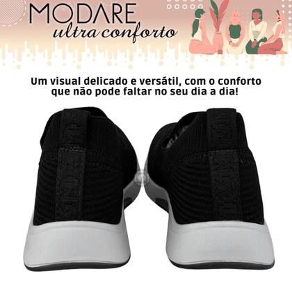 Imagem de Tênis Feminino Sem Cadarço Lançamento Slip On Modare Ultra Conforto 7378-108