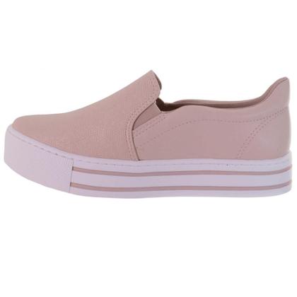 Imagem de Tênis Feminino Slip On Plataforma Com Elástico Via Marte