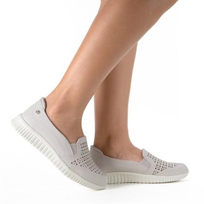 Imagem de Tênis Feminino Slip On Versátil Moda Leveza Confortável Casual Praticidade para o Seu Dia a Dia Original Ref: C4002 