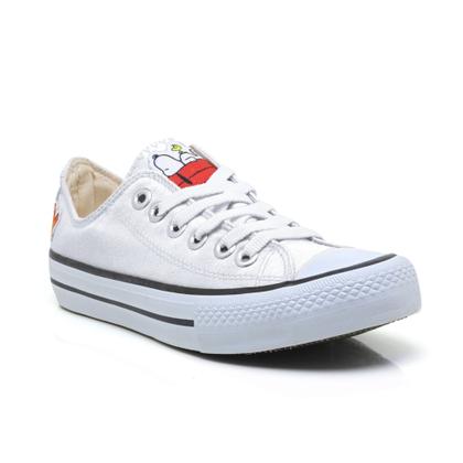 Imagem de Tenis Feminino Snoopy All Cano Baixo Star Clássico Com Qualidade 925snpTe