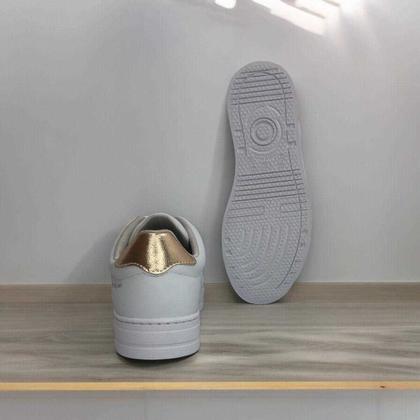Imagem de Tênis Feminino Urbano Leve Flatform Dourado Star SNK Ramarim Ref: 24-93106