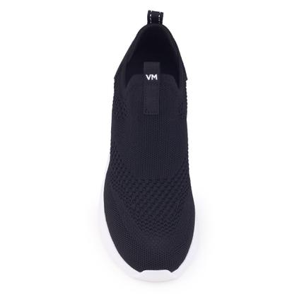 Imagem de Tênis Feminino Via Marte Casual 23-19002 Knit SlipOn Meia