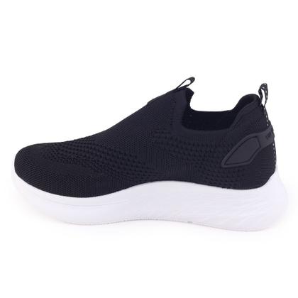 Imagem de Tênis Feminino Via Marte Casual 23-19002 Knit SlipOn Meia