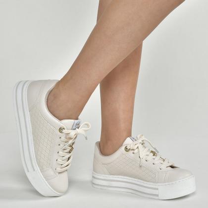 Imagem de Tênis Feminino Via Marte Flatform Pingente 010-013-01