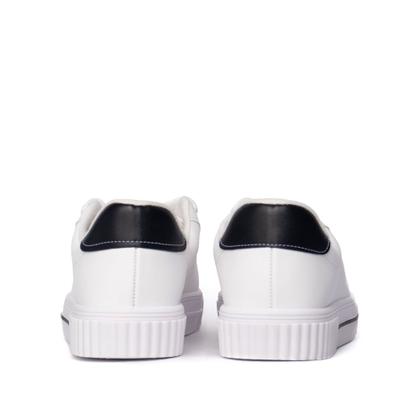 Imagem de Tênis Feminino Vizzano Pelica Detalhe Metalizado Branco/Preto