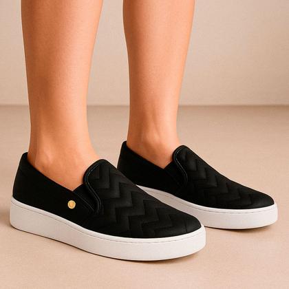 Imagem de Tênis Feminino Vizzano Slip On Casual Conforto e Estilo Urbano