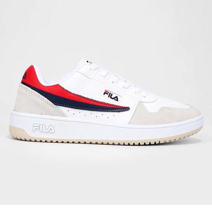 Imagem de Tênis Fila Arcade Low Masculino - Branco e Marinho