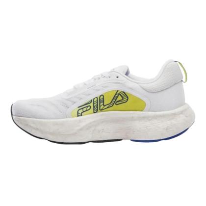 Imagem de Tênis Fila Float Maxxi 2 Masculino-Branco/Limao/Azul Royal