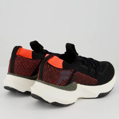 Imagem de Tênis Fila Float Saving Change The Future Feminino Preto e Coral