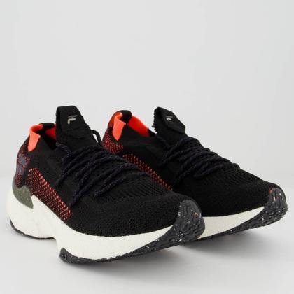 Imagem de Tênis Fila Float Saving Change The Future Feminino Preto e Coral