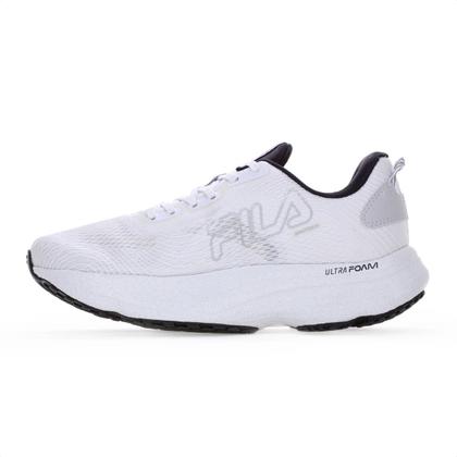 Imagem de Tênis Fila Maxximus Branco Preto e Cinza - Masculino