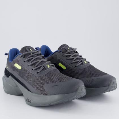 Imagem de Tênis Fila Progress Lite Cinza e Preto