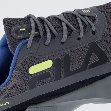 Imagem de Tênis Fila Progress Lite Cinza e Preto