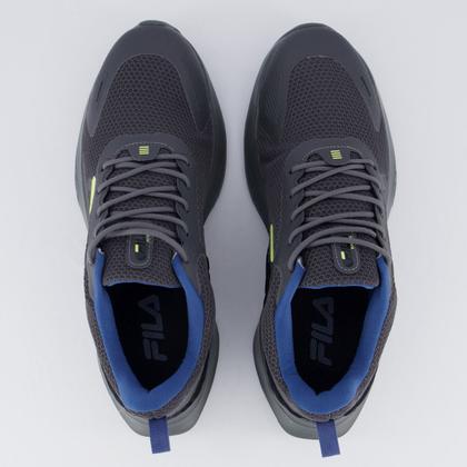 Imagem de Tênis Fila Progress Lite Cinza e Preto