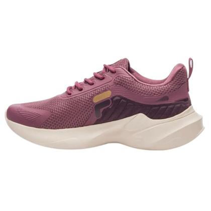 Imagem de Tênis Fila Progress Lite Feminino - Vinho/Marrom/Dourado 36