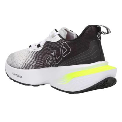 Imagem de Tenis fila racer spider masculino-branco/preto/limao