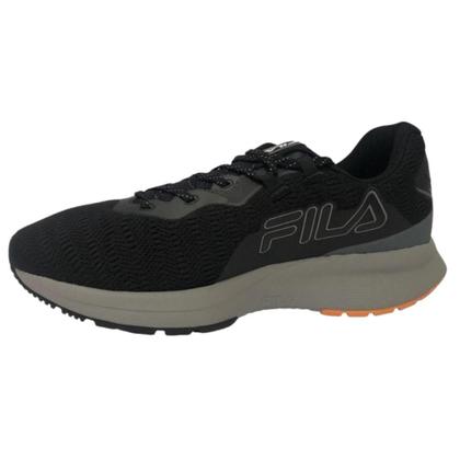 Imagem de Tenis fila ride masculino-preto/cinza/laranja