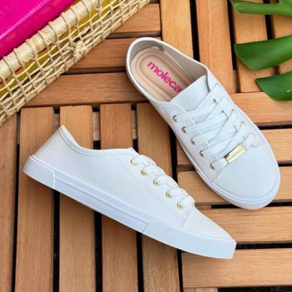 Imagem de Tênis Flatform Feminino Casual Conforto Moleca