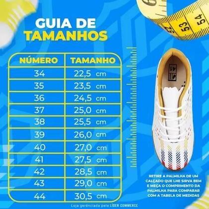 Imagem de Tênis Futsal Unissex Antiderrapante Reforçado Lançamento