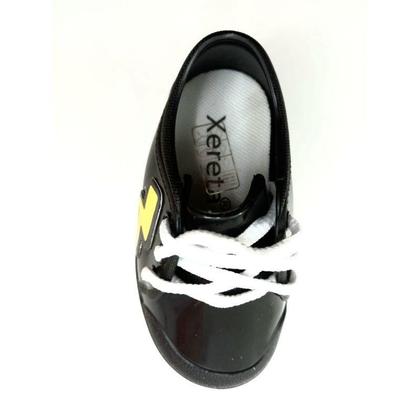 Imagem de Tênis Giovana Infantil Baby Menina/Menino Rosa/Preto Com LED Que Pisca - Ref 1616