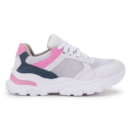 Imagem de Tênis GuGi Feminino Esportivo Branco Caminhada Cloe 621-GG