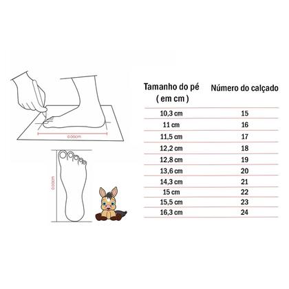 Imagem de Tênis Happy Comfort Infantil Bili Bilu Couro Animal Print Leopardo 2104