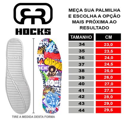 Imagem de Tênis Hocks 4MIGA 011 Cristal Unissex  Branco