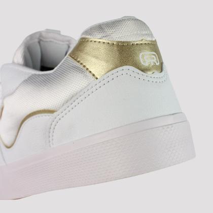Imagem de Tênis Hocks Puff - Goldie (Branco/Dourado)