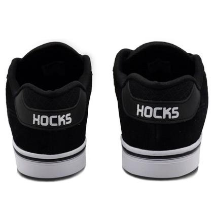 Imagem de Tênis Hocks Skate Flat Lite Black White