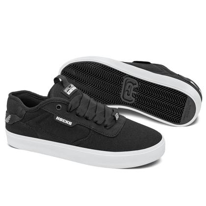 Imagem de Tênis Hocks Unissex Lona Flat Core All Classic Black  Preto