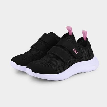 Imagem de Tênis Infantil Action Preto e Branco com Tiras