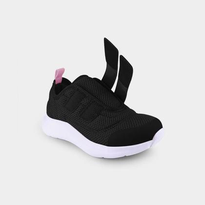 Imagem de Tênis Infantil Action Preto e Branco com Tiras