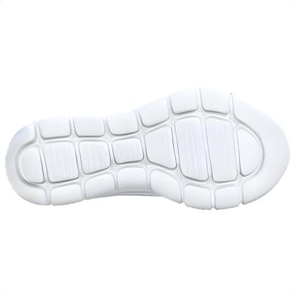 Imagem de Tênis Infantil Adrun Flex Moove Escolar Calce Fácil Preto E Branco Volta ás Aulas Original Escola Escolar Colégio Durabilidade Confortável Menino Meni