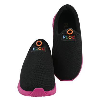 Imagem de Tênis Infantil Anatômico Calce Fácil Passeio Caminhada Escola PLOC P26