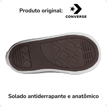 Tênis Infantil Bebê Converse Original Menina Feminino Cano Alto Fashion Confortável Imagem de Tênis Infantil Bebê Converse Original Menina Feminino Cano Alto Fashion Confortável